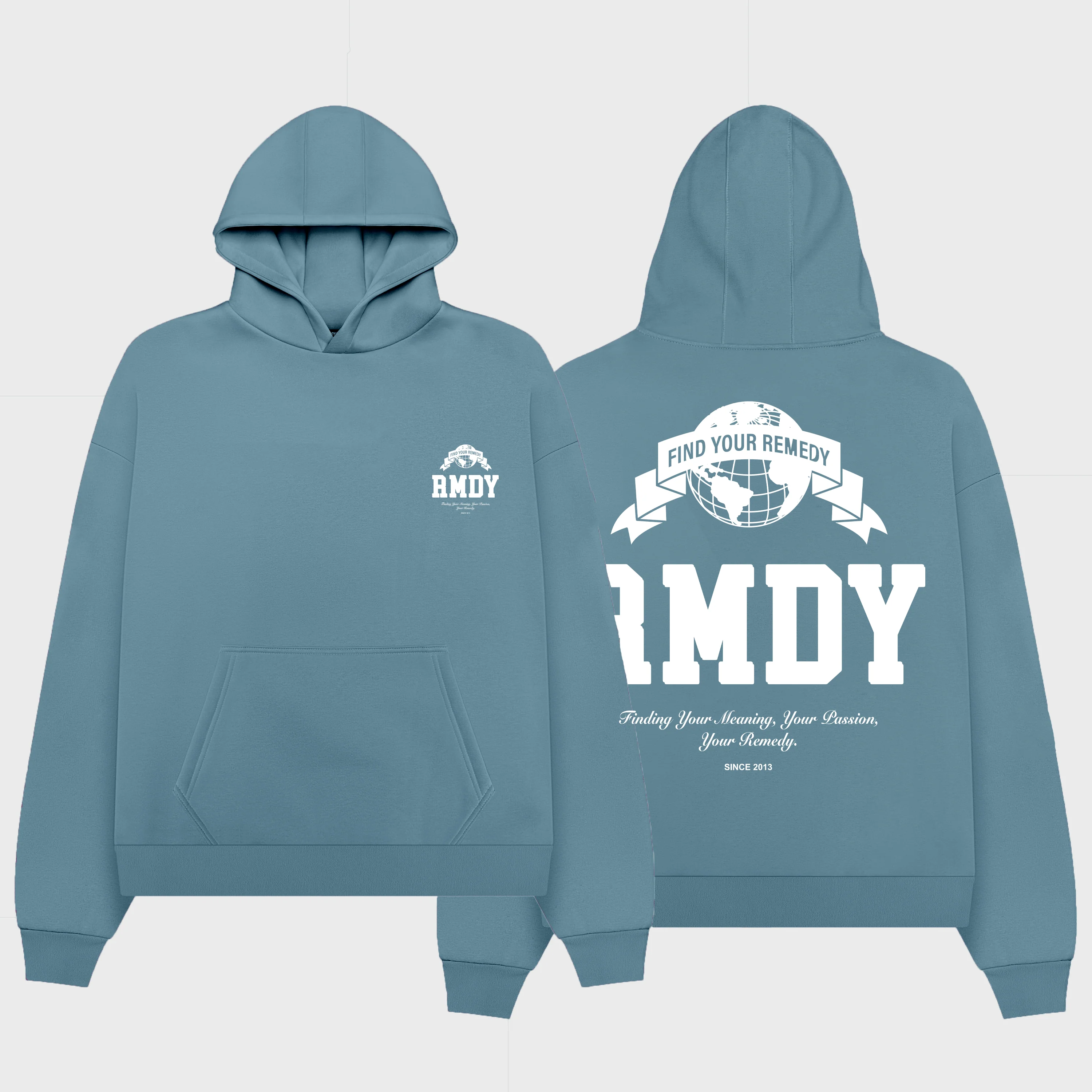 Gone Global Petrol Hoodie